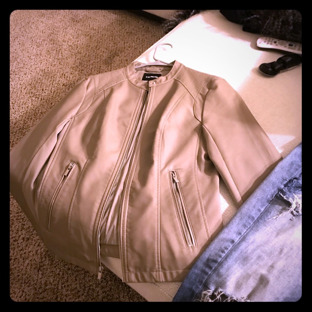 *Express* Leather Jacket